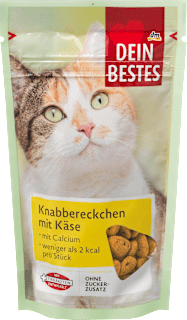Katzenleckerli Knabbereckchen mit Käse Dein Bestes