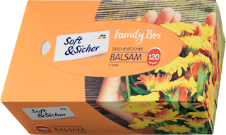 BALSAM- papirne maramice u kutiji, 4-slojne Soft&Sicher