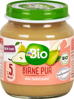 Früchte Birne pur ab dem 5. Monat dmBio
