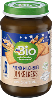 Kaszka mleczna z ciastkami orkiszowymi od 6. miesiąca życia, Demeter dmBio