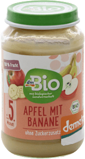 Purea di mela con banana dmBio