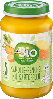 bio příkrm mrkev, brambory & fenykl dmBio