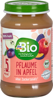 Bio bébidesszert szilva almában, 5. hónapos kortól dmBio