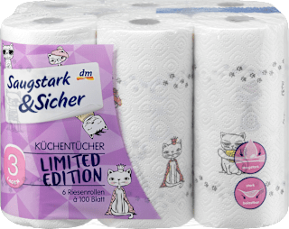 Kuhinjske brisače, 3-slojne Saugstark&Sicher