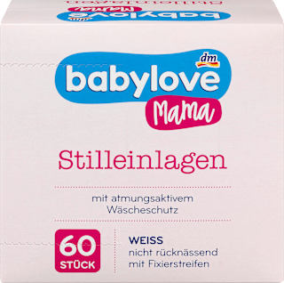 Wkładki laktacyjne, białe babylove Mama