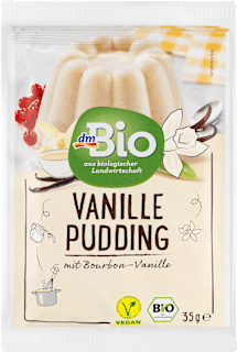 Bio prašek za vaniljev puding s pravo bourbonsko vaniljo dmBio