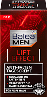 Denný pleťový krém proti vráskam Lift Effect OF 15 Balea MEN