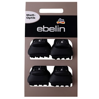 skřipce do vlasů matné, černé  ebelin