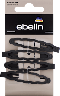 Valovite ukosnice za kosu – crna ebelin