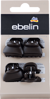 Щипки за коса, черни ebelin