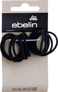 Черни ластици за коса ebelin