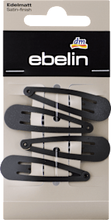 Ukosnice za kosu – mat crna ebelin