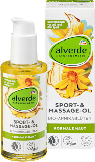 Olejek do masażu, z bio kwiatami arniki alverde NATURKOSMETIK