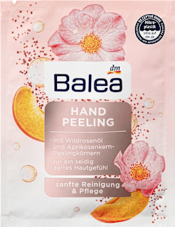 Peeling na ruky s olejom z divej ruže Balea