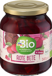 Rote Bete in Scheiben dmBio