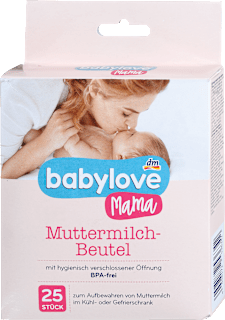 Vrečke za shranjevanje materinega mleka babylove Mama
