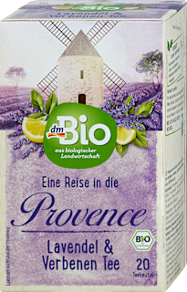 Bylinný čaj levanduľa a verbena  dmBio