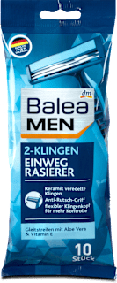 Brivnik za enkratno uporabo, z dvojnim rezilom Balea MEN