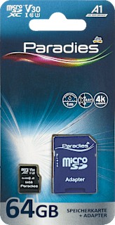 MicroSDXC memorijska kartica – 64 GB Paradies