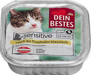 sensitive potpuna hrana za mačke od 1.god. – puretina DEIN BESTES