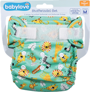 Set pralne plenice in bombažnega vložka, več različic babylove