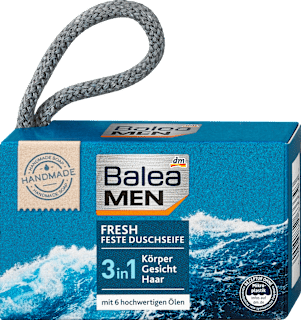 Trdo milo za prhanje 3 v 1 Fresh Balea MEN