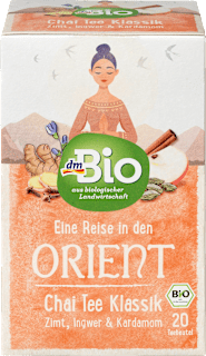 Čaj Orient Klassik škorica, zázvor a kardamóm dmBio