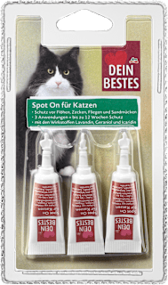 Ungezieferschutz Spot On für Katzen Dein Bestes