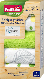nature Recycling-Mikrofasertücher Profissimo
