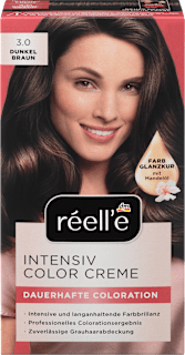 Farba do włosów Intensiv Color Creme 3.0 ciemny brąz réell‘e