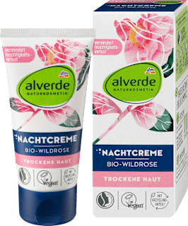 Noćna krema za lice - divlja ruža alverde NATURKOSMETIK