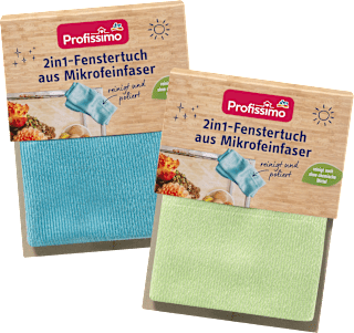 Ścierka do okien z mikrofibry 2w1 Profissimo