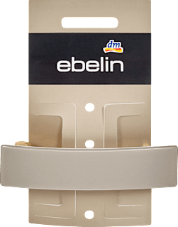 Fermaglio per capelli piatto grigio ebelin