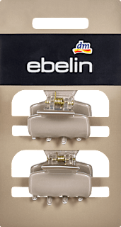 Mollette per capelli beige-grigio ebelin
