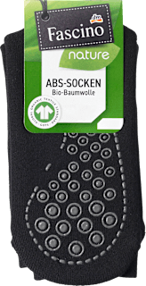 ABS Socken mit Bio-Baumwolle schwarz Gr. 39-42 Fascino