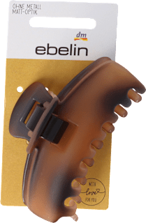 Fermaglio per capelli avana opaco ebelin