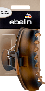 Haarspange braun 8,5 cm ebelin