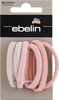 Mekane gumice za kosu – roza ebelin