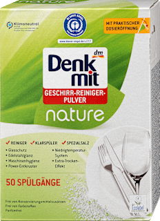 Geschirr-Reingungs-Pulver nature Denkmit