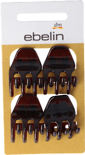 Haarklammern braun ebelin