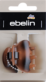 Štipec do vlasov, stredný - hnedý matný ebelin