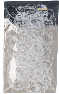 Silikonske gumice za kosu, mini – prozirne ebelin