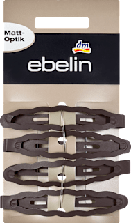 Mollette marroni per capelli ebelin