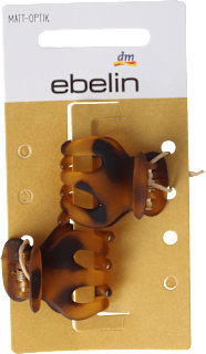Wasserwellklammern braun ebelin