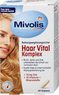 Kompleks vitamina za kosu, kapsule, dodatak ishrani Mivolis