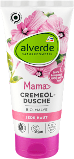 Krem-olejek pod prysznic dla kobiet w ciąży, malwa BIO alverde NATURKOSMETIK