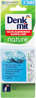 nature Multiflächenreiniger Nachfüll-Tabs Denkmit