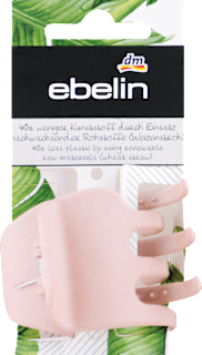 Štipaljka za kosu - roza ebelin