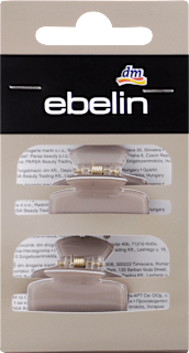 Sponke za lase, bež ebelin