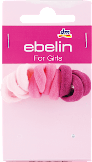Dečije gumice za kosu - roza ebelin
